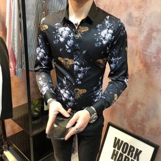 ÁO SƠ MI LỤA QUẢNG CHÂU 001