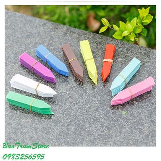 Set 1000 thẻ ghi tên tag ghi tên cây trồng chất liệu nhựa dạng cắm hoặc treo