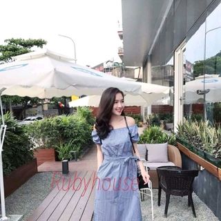 ĐẦM XÒE SỌC TRỄ VAI