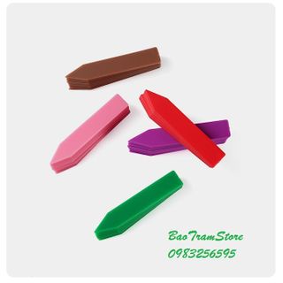 Set 1000 thẻ ghi tên tag ghi tên cây trồng chất liệu nhựa dạng cắm hoặc treo