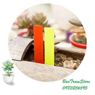 Set 1000 thẻ ghi tên tag ghi tên cây trồng chất liệu nhựa dạng cắm hoặc treo