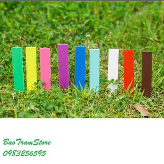 Set 1000 thẻ ghi tên tag ghi tên cây trồng chất liệu nhựa dạng cắm hoặc treo