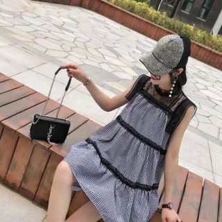 ĐẦM SUÔNG PHỐI REN QC