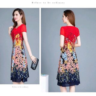 AO DAI CACH TAN IN HOA