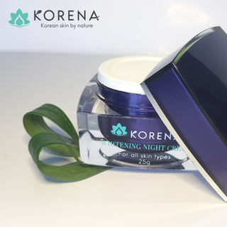 Kem dưỡng trắng da ban đêm Whitening Night Cream Korena