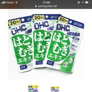 viên uống trắng da DHC hàng Air Nhật