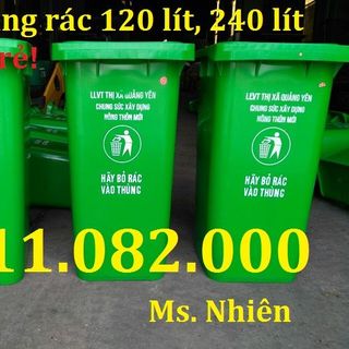 Thanh lý hàng tồn kho thùng rác giá rẻ- thùng rác 120L 240L 660L giá thấp
