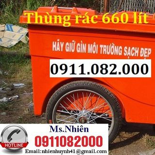 Thanh lý hàng tồn kho thùng rác giá rẻ- thùng rác 120L 240L 660L giá thấp