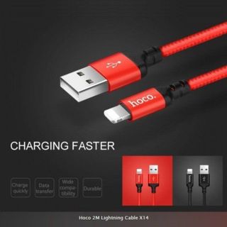 Cáp sạc nhanh dây dù Micro USB 1M Hoco X14