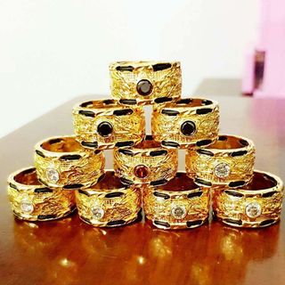 Nhẫn nam mạ vàng NNCR