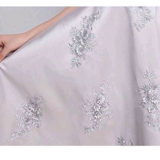 ĐẦM XÒE HOA NỔI 3D