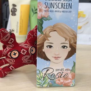 Kem chống nắng Dưỡng trắng da Rosie First Essence - 45ml