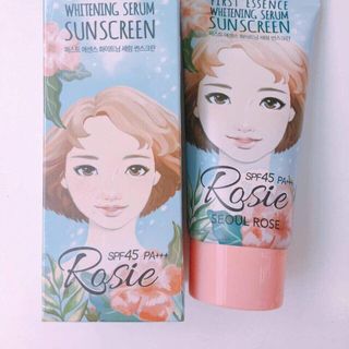 Kem chống nắng Dưỡng trắng da Rosie First Essence - 45ml