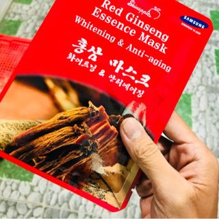 mặt nạ hồng sâm hàn quốc
