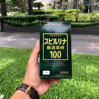 Tảo Xoắn Spirulina 100 Nhật