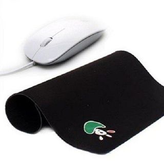 Miếng lót chuột văn phòng chống trượt Đen