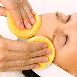 bông nén rửa mặt