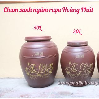nậm rượu in logo cơ sở sản xuất