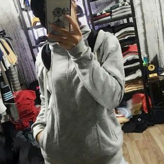 ÁO KHOÁC NỈ NÓN RỘNG
