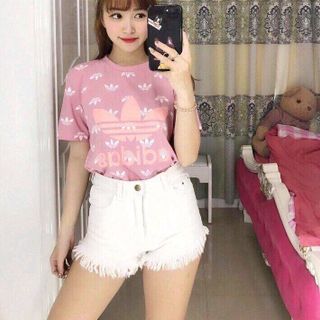 Áo thun hồng