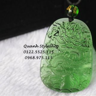 RỒNG ĐÁ ĐEN ĐEO CỔ NAM