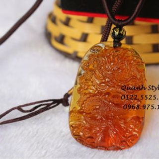 RỒNG ĐÁ ĐEN ĐEO CỔ NAM