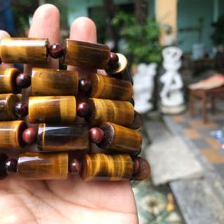 VÒNG BẢN LU THỐNG ĐÁ THẠCH ANH MẮT HỔ