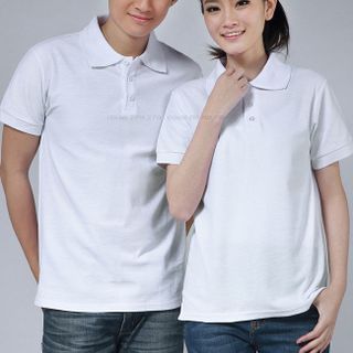 ao thun nam co mau trang