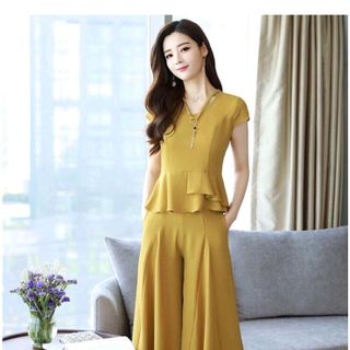 SÉT BỘ QUẦN ỐNG RỘNG ÁO CÁCH ĐIỆU