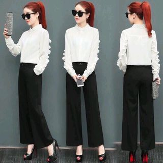 ÁO CỔ TRỤ KẾT HẠT TAY PHỐI BÈO