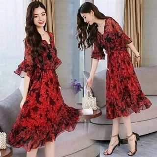 ĐẦM XOÈ TAY LOE PHỐI TẦNG