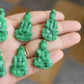 QUAN ÂM NGỌC CẨM THẠCH SIZE CỔ