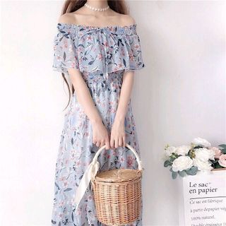 ĐẦM MAXI BÈO NGỰC MẶC 2 KIỂU