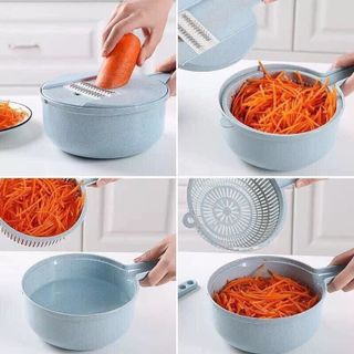 Bộ nạo gọt rau củ 9in1