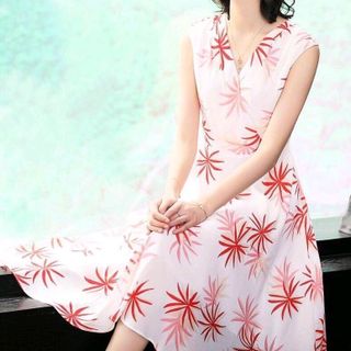 ĐẦM XOÈ CỔ ĐẮP CHÉO