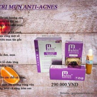 trị mụn MWHITE