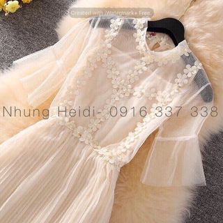 Đầm lưới đính ngọc