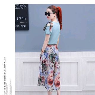 SÉT BỘ QUẦN ỐNG RỘNG KÈM NỊT