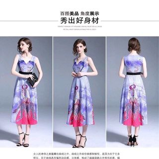 ĐẦM MAXI CỔ TIM