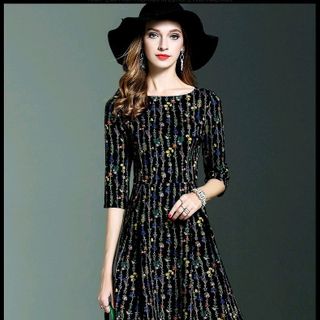 ĐẦM HOA XÒE giá sỉ