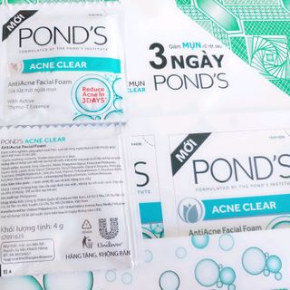rửa mặt pond acne trị mụn