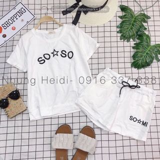 Set bộ thun thêu