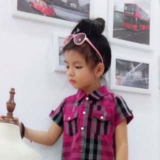 đầm sơmi bé gái