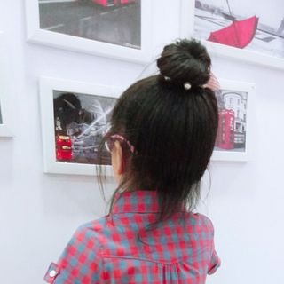 đầm sơmi bé gái