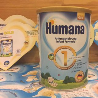 Sữa bột Humana Gold số 1 hoặc 2 hoặc 3 cho bé từ sơ siinh đến 9 tuổi tuổi loại 800g giá sỉ