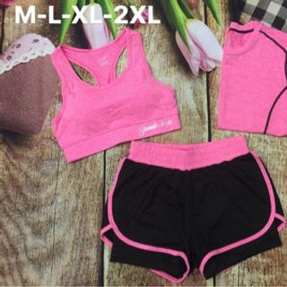 Bộ set 3 bộ tập Gym áo bơi