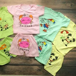 dành cho be tu 3kg 15kg gia 100k/5 bộ hàng 100 cotton