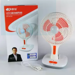Quạt sạc đa năng KM-F0166 - Tích điện 6 tiếng - Thích Hợp nơi mất điện-
