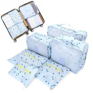 Bộ 6 Túi Cherry Du Lịch Chống Thấm