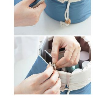 Bộ Túi Đựng Mỹ Phẩm Du Lịch Rút Dây Chống Sốc
